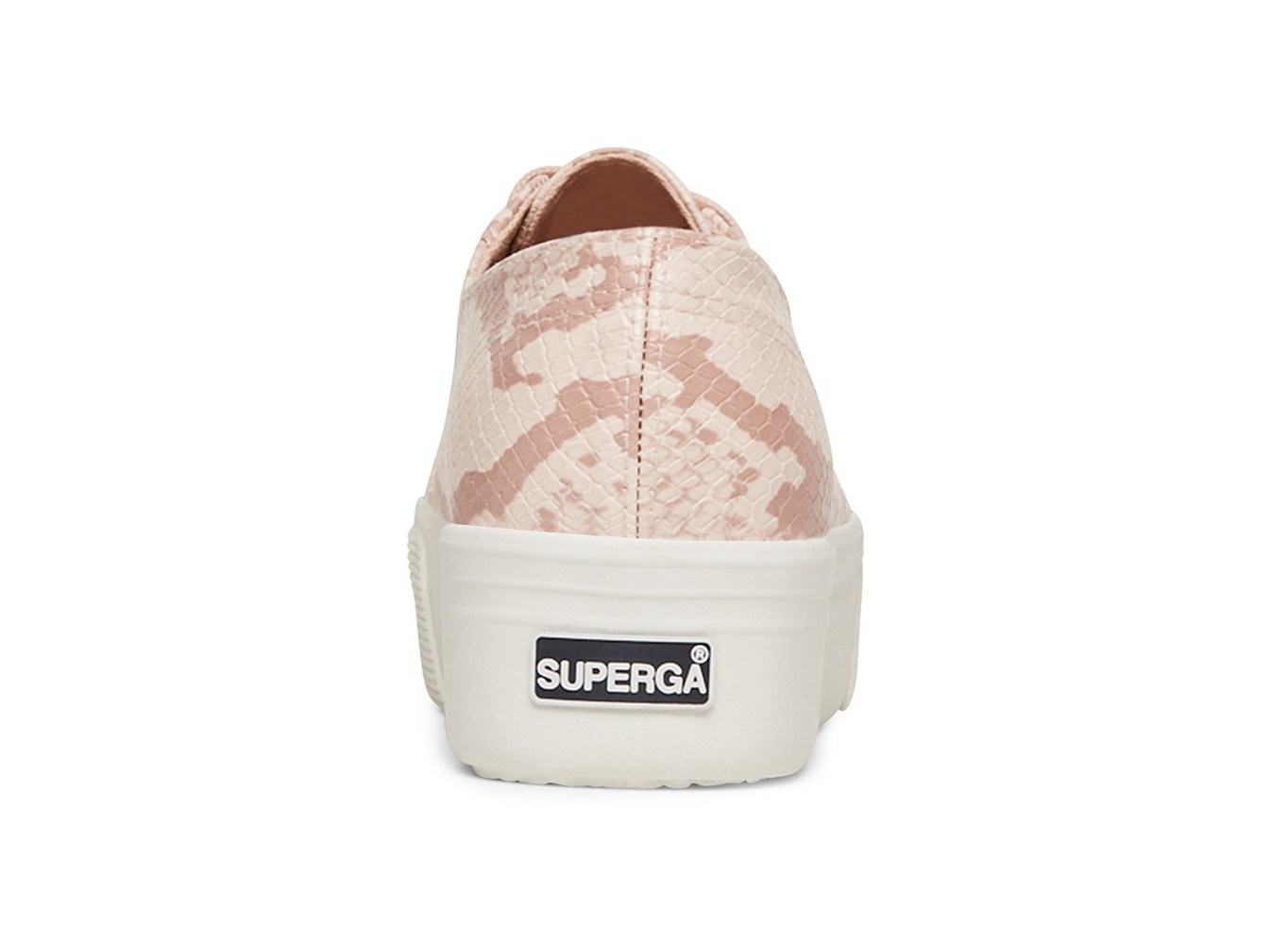 Superga Plataforma Mujer Rosas/Serpent - 2790 Synthsnakew - 193486QLB